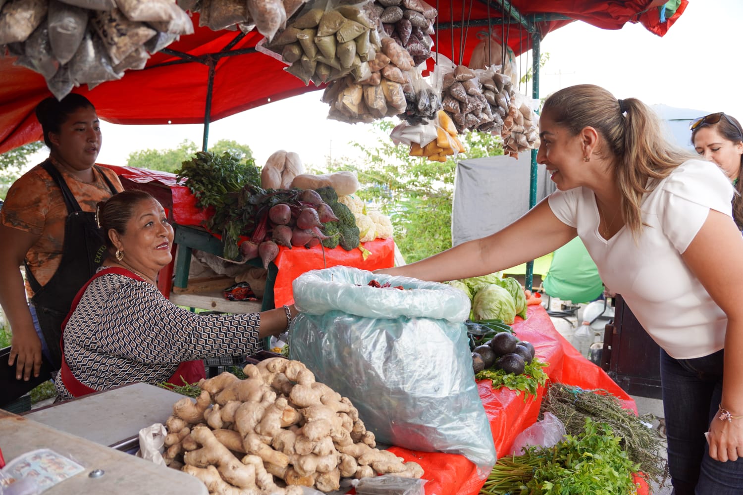 Estamos cerca de la gente, como lo instruyó nuestro presidente: Marybel Villegas