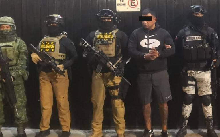 Aseguran a “El Negro” presunto generador de violencia en la GAM