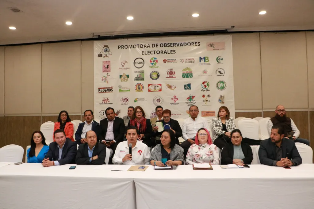 Las Agrupaciones Sociales y Civiles promoverán el registro de Observadores Electorales para vigilar las casilla s el 4 de junio