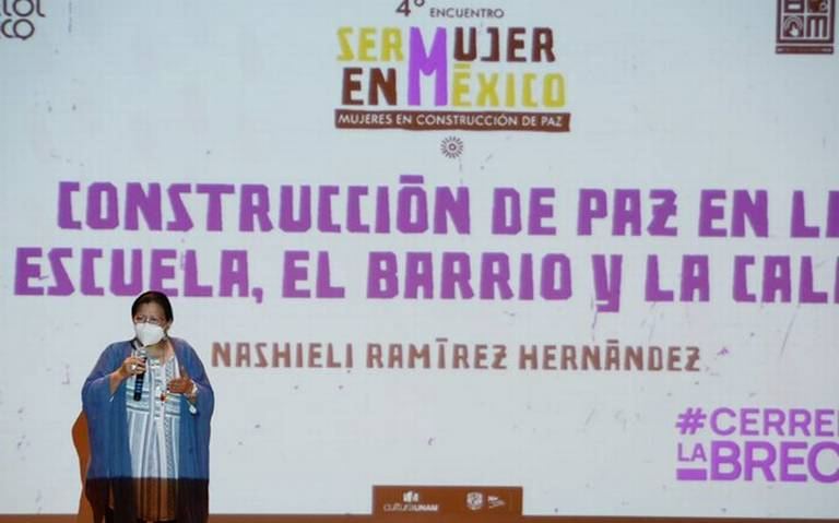 Las mujeres son las mejores impulsoras para la construcción de la paz: CDHCM