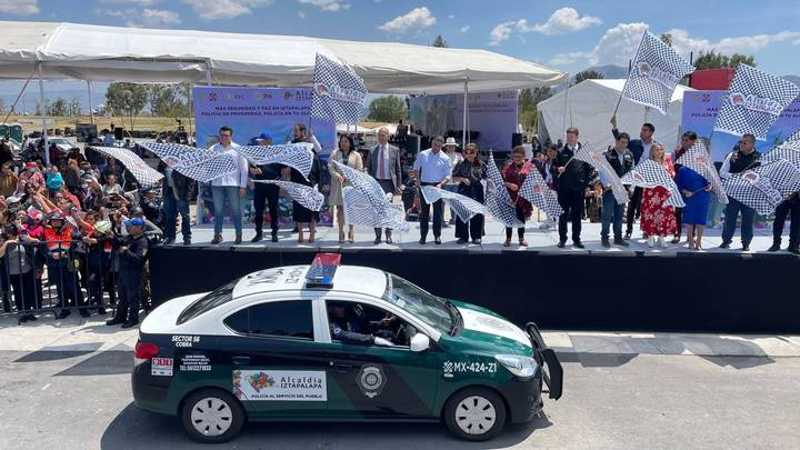 Con 172 patrullas, se refuerza la seguridad en Iztapalapa: Brugada