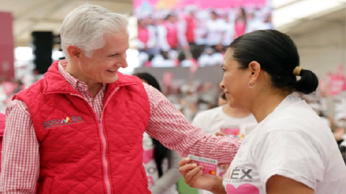Han sido beneficiadas 700 mil mujeres con el Salario Rosa: Del Mazo