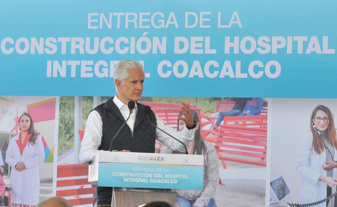 Entrega Del Mazo el Hospital Integral de Coacalco, el número 71 en el Edomex