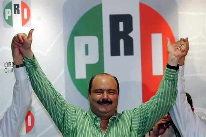 INE podría multar al PRI por recibir 98 mdp por recibir recursos del ex gobernador de Chihuahua, César Duarte