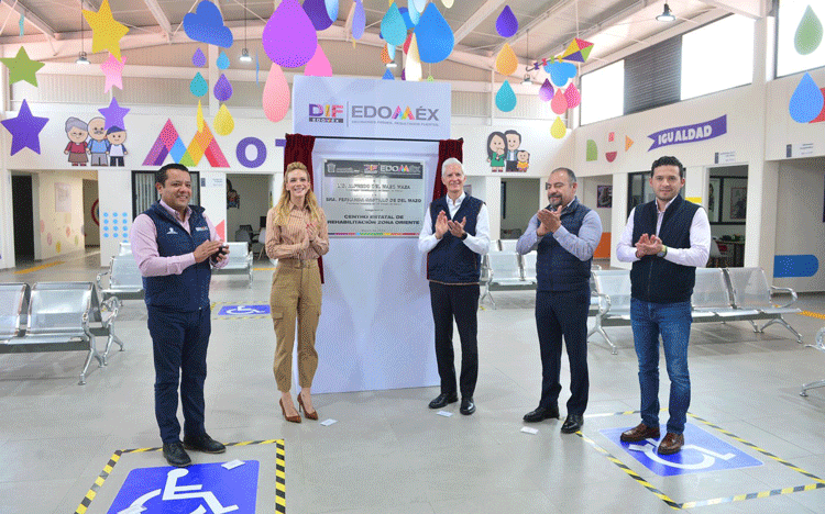 Del Mazo entrega el nuevo Centro d Rehabilitación Estatal para mujeres zona oriente