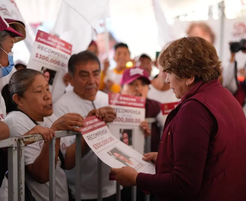 Anuncia Delfina Gómez reunión con mujeres buscadoras en el Edomex