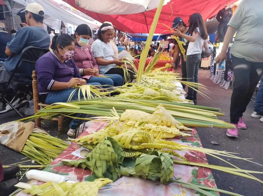 Domingo de Ramos en el Valle de México