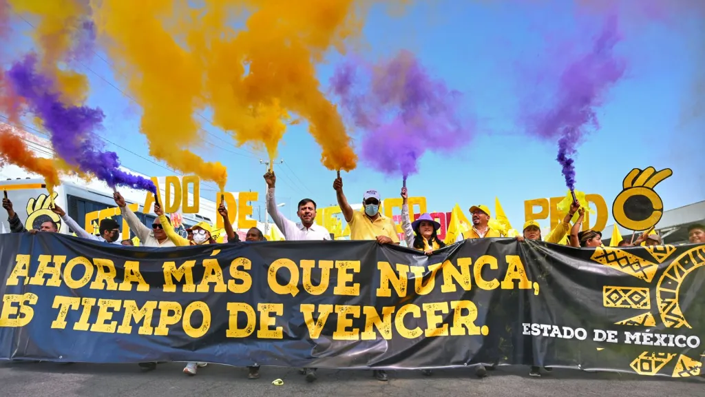 Dice el PRD que va en Crecimiento en el Oriente del Edoméx y Morena Cae