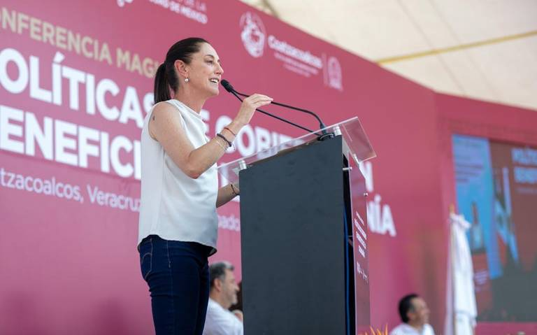Sheinbaum pide a morenistas de Veracruz continuar con la 4T