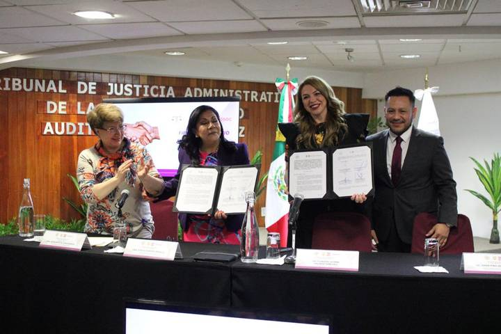 Prosoc y el TJA firman convenio para fortalecer la cultura de la legalidad