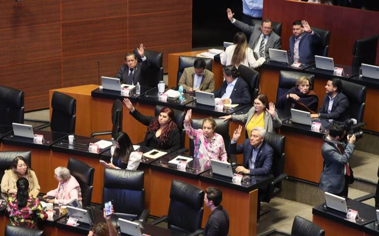 Senado designa a integrantes de la Comisión Permanente del Congreso de la Unión