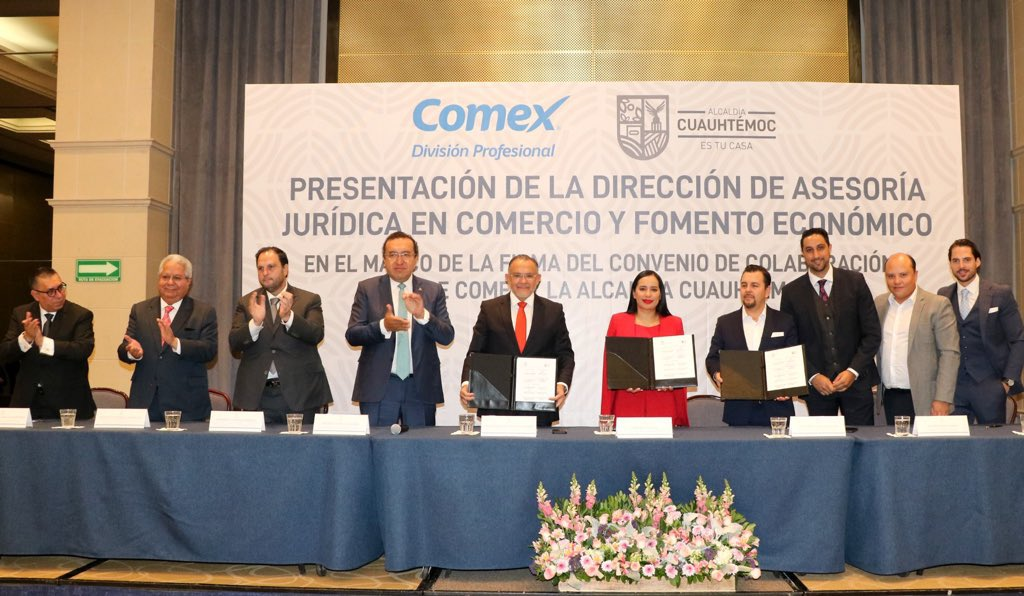 La nueva dirección de asesoría jurídica en comercio y fomento económico consolidará el desarrollo empresari al y el comercio en Cuauhtémoc: Sandra Cuevas