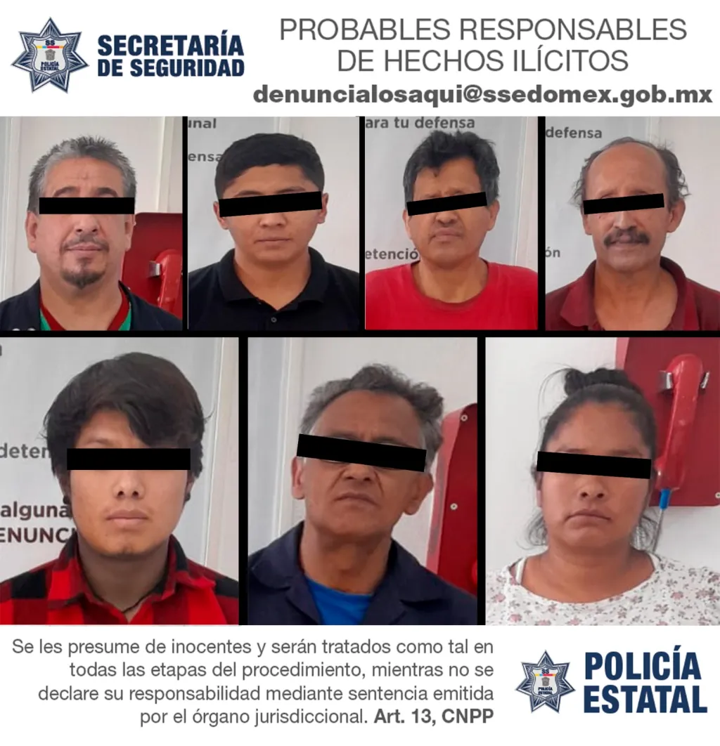 En Edoméx Policía resguarda Predio dónde estaba Mercancía aparente de dos Millones de Pesos