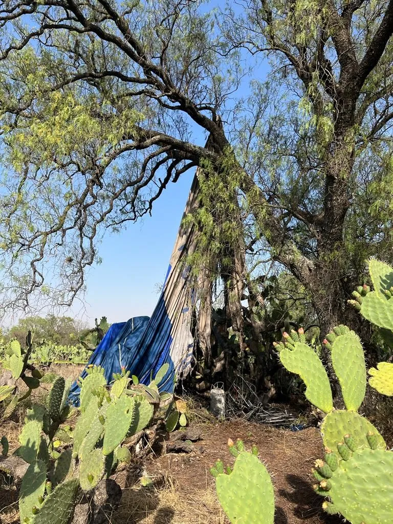 Dos Personas Fallecidas y un menor lesionado, se reportan por incendió de Globo Aerostático en Teotihuacán Ed oméx