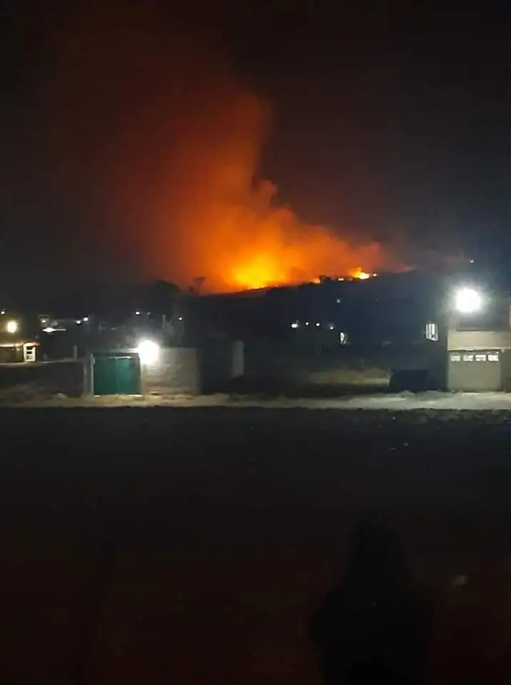 Cercas de dos días Tardaron en apagar incendio en límites de Tenango del Aire, Temamatla y Tenango del Aire, f auna salió lastimada
