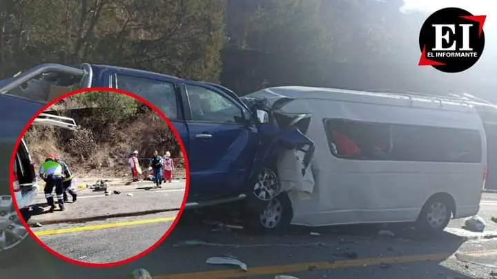 Sufre Accidente en Oaxaca Turistas del Edoméx