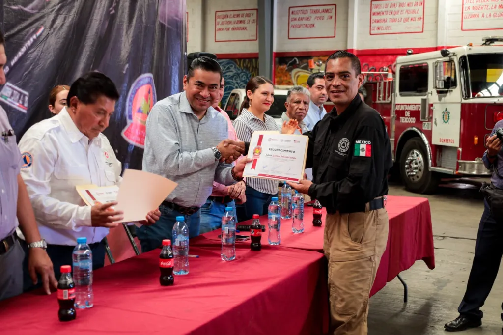 El día del Paramédico Conmemoran Gobierno de Texcoco Edoméx