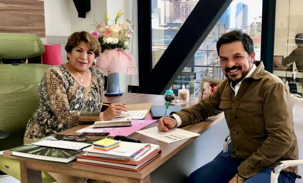 Delfina Gómezy Zoe Robledo Conversan Sobre la Futura Incorporación del ISEM al IMSSBienestar en Edoméx