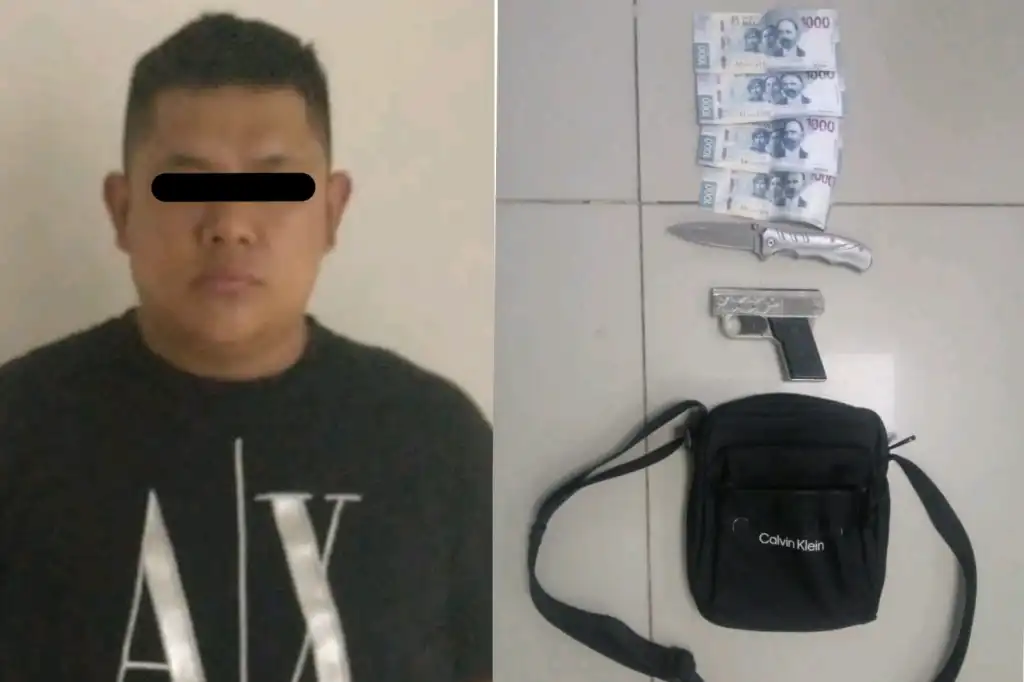 Policía detiene en Ecatepec Edoméx  a presunto extorsionador integrante de la Unión de Tepito