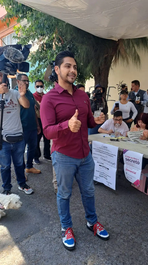 Vota el Presidente de Nezahualcóyotl Edoméx