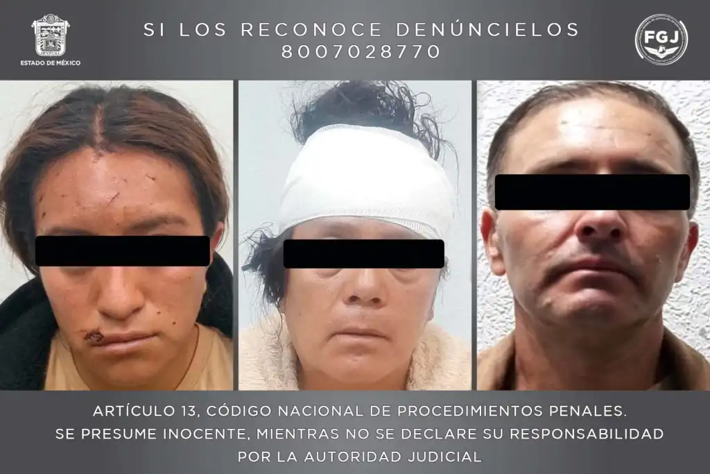 3 Personas son arrestadas en Almoloya de Juárez Edomex, iban en auto y aunque se salió lo mataron