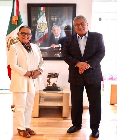 Rosa Ícela Rodríguez reconoce la labor de los maestros