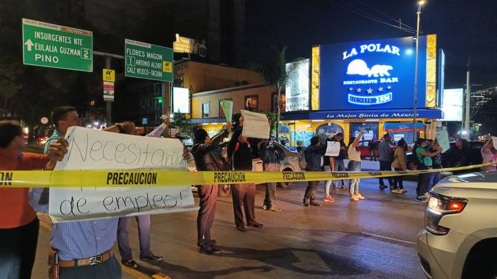 Reabren y clausuran “La Polar” el mismo día y trabajadores protestan en Circuito Interior