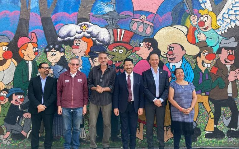 Restauran el mural de la “Familia Burrón” en el Corredor de Regina