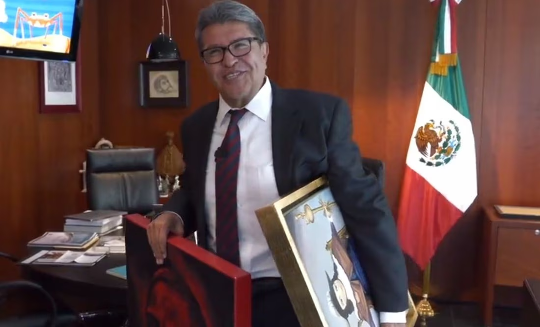 Monreal se despide del Senado para buscar la candidatura de Morena