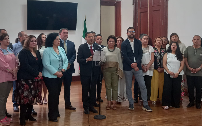 Trabajaré para todos sin distinción de colores y sin discriminación: Batres