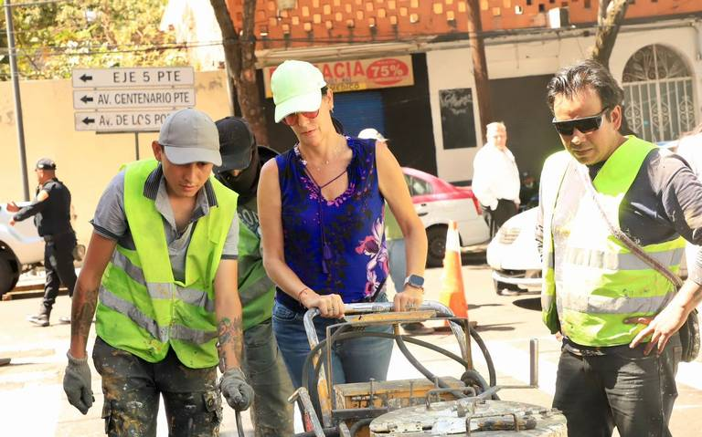 En Álvaro Obregón se realizan obras que en beneficio de sus habitantes: Lía Limón