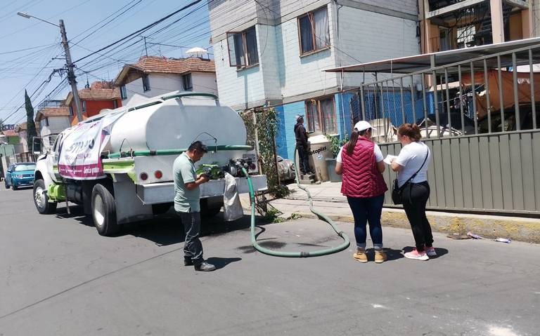 Ecatepec recibe caudal de agua más bajo de su historia