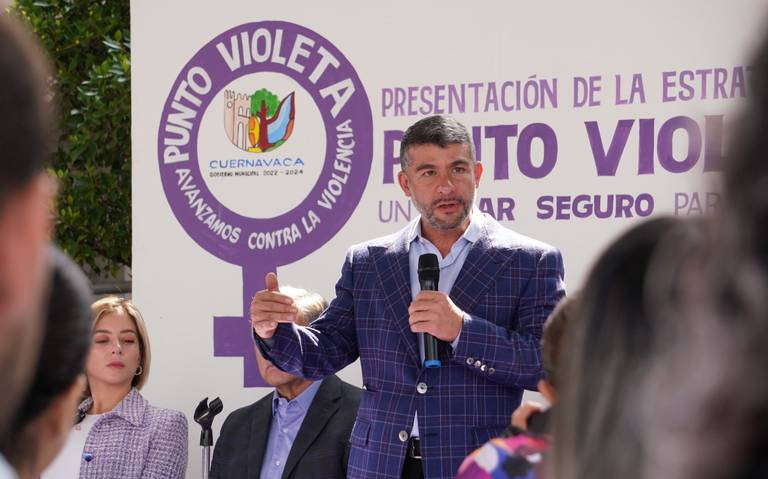 Tabe lleva Punto Violeta a Cuernavaca, Morelos