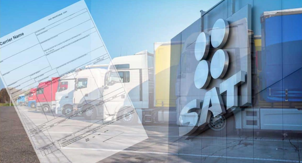 Autotransportistas le piden al SAT prorroga por sanciones de la Carta Porte