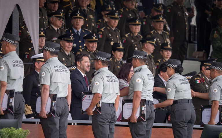Batres reconoce la labor de la Guardia Nacional