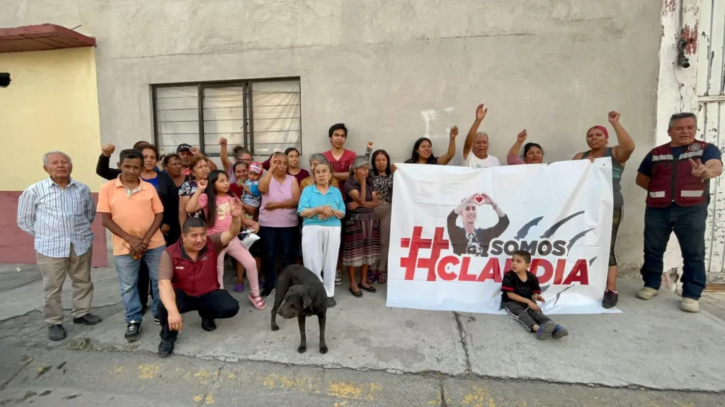 Se pronuncian a favor de Claudia Sheinbaum, Mil Comités Ciudadanos del Edomex