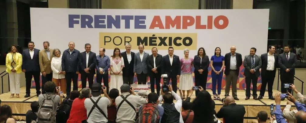 Instala el PRI, PAN Y PRD Comité Organizador del Frente Amplio por México