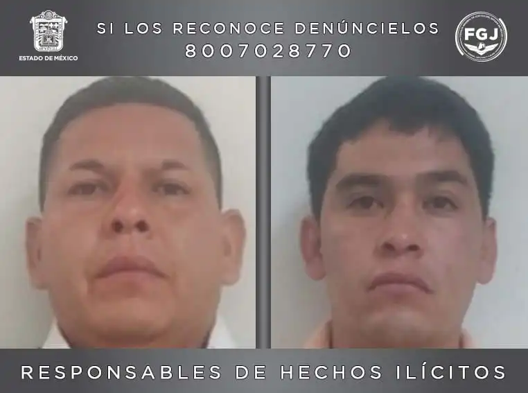 Dos Sujetos Reciben 17 años de Prisión por Robar Vehículo en Chalco Edoméx