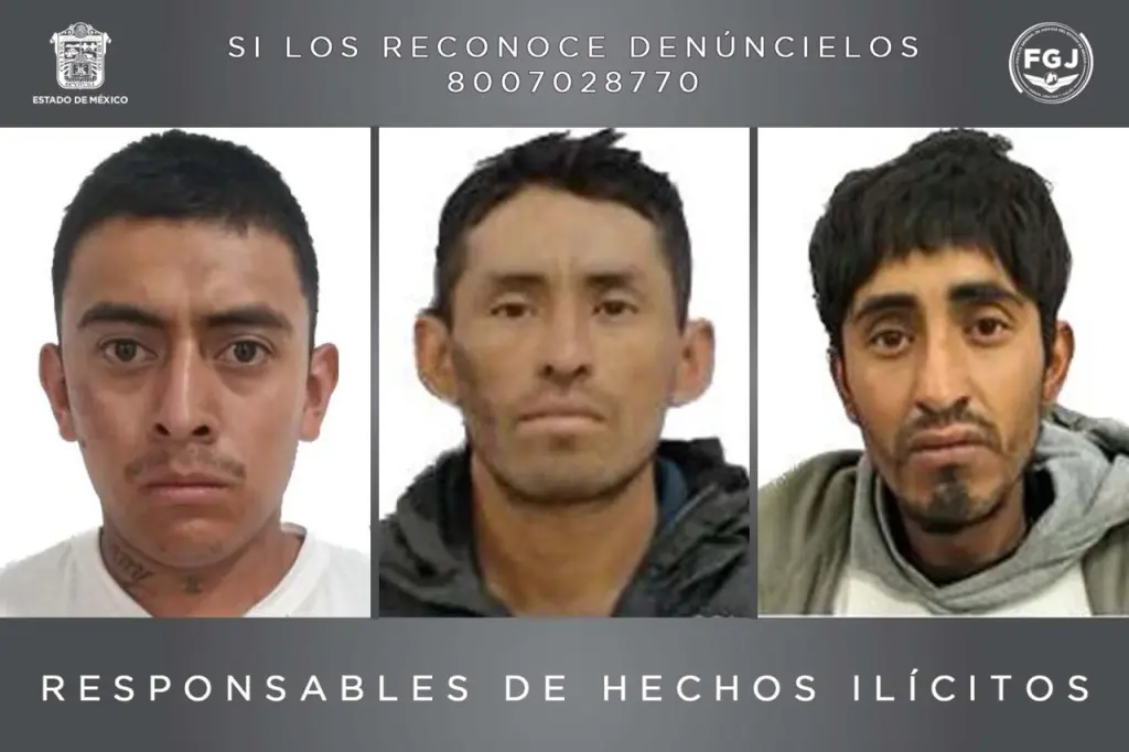 En Toluca Edoméx son Arrestados tres por robo a Transporte y a Vehículo
