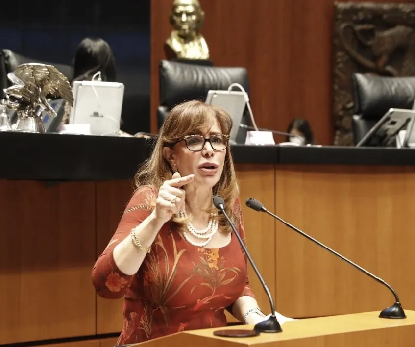 Yeidckol Polevnsky también va por Candidatura de Morena; “es por paridad de género”, afirma