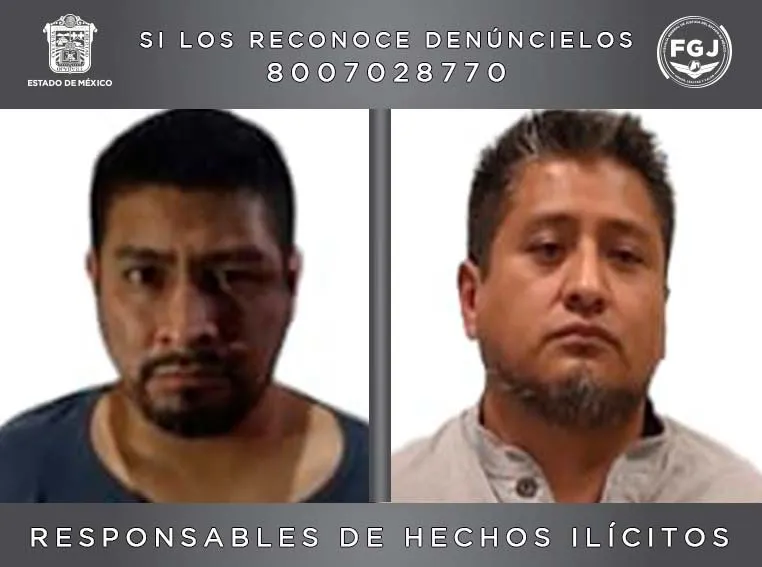 Dos Sujetos Hicieron Trata de Personas en Valle de Chalco Edoméx y les dan 57 años de Cárcel