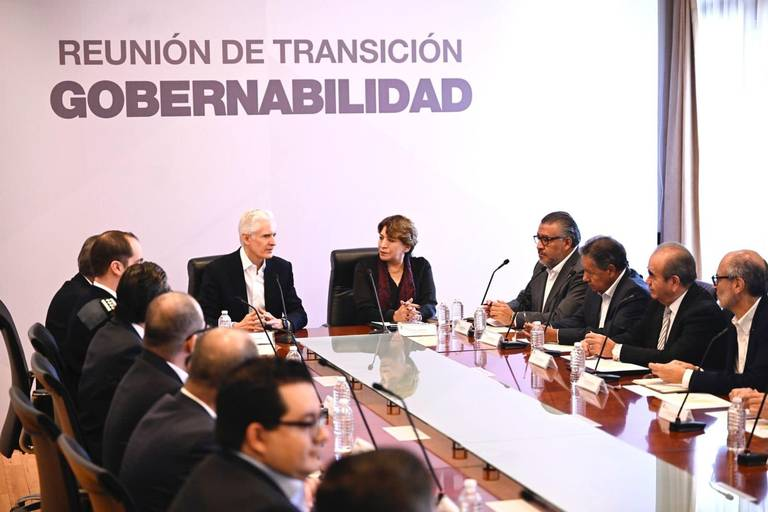 Delfina Gómez y Del Mazo sostienen su primera reunión para la transición en el Edomex
