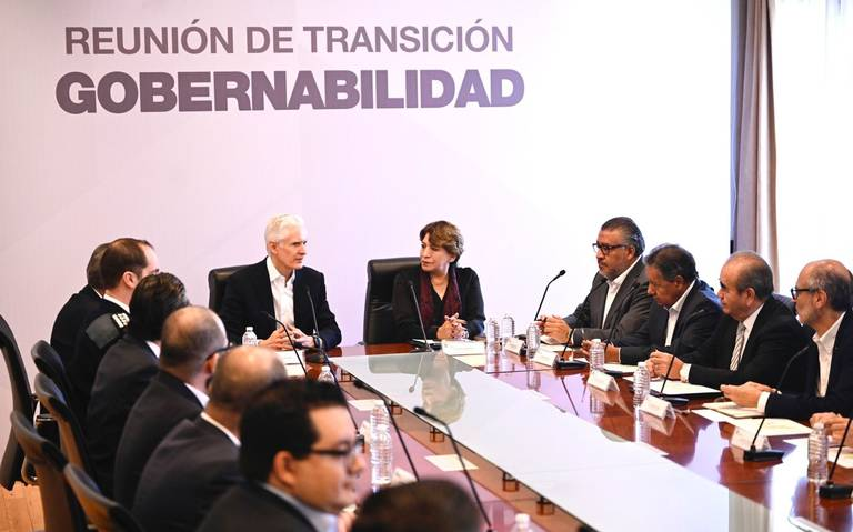 Delfina Gómez y Alfredo Del Mazo se reúnen por segunda ocasión por la transición