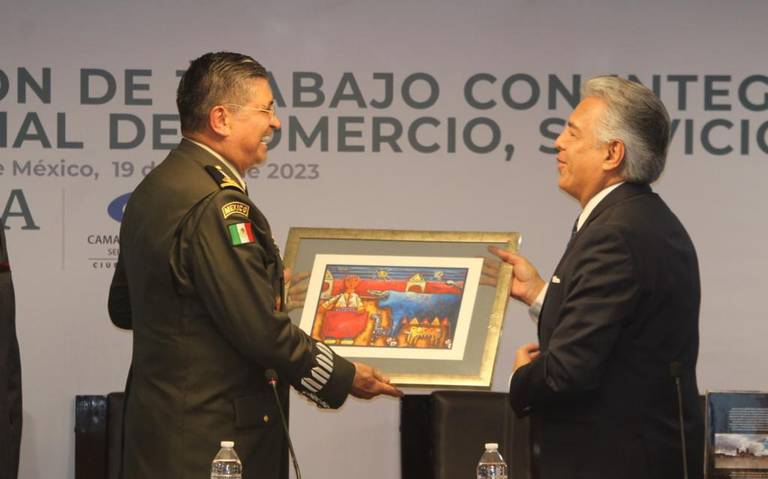 Canaco CDMX y la Sedena ya afinan convenio de colaboración a través del Plan DN-III-E