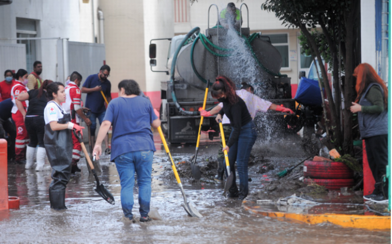 Exigen que autoridades de Ecatepec para evitar inundaciones