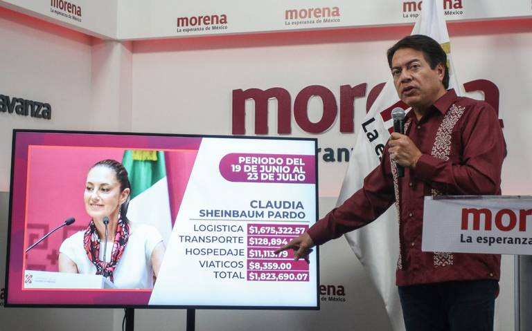 Hasta ahora las corcholatas de Morena han gastado 5.8 mdp en recorridos y asambleas