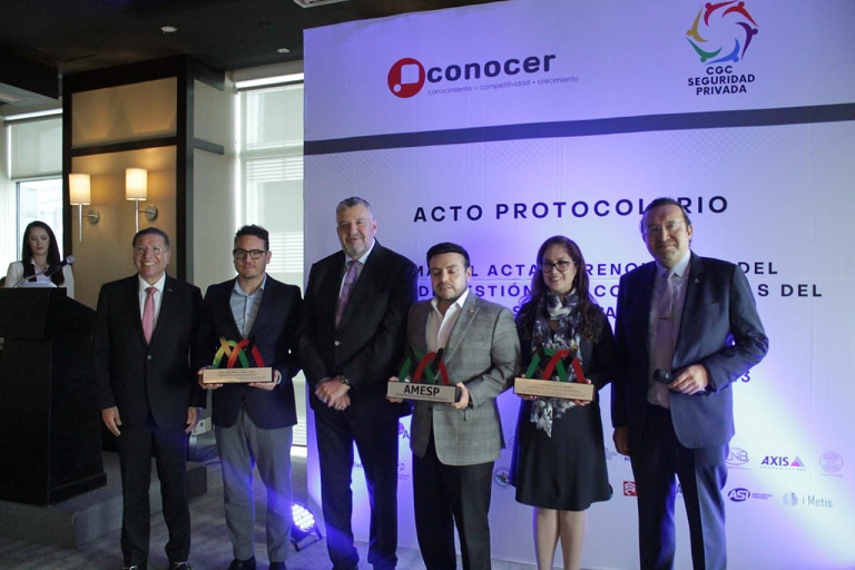 Agrupaciones de seguridad privada y el CONOCER certificarán a más de 800 mil trabajadores en competencias labo rales para aprovechar _nearshoring