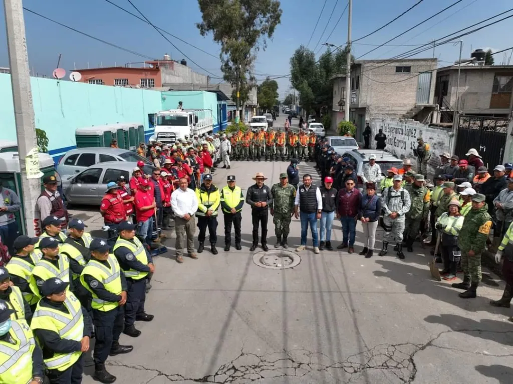 En Colonias de Chalco Edoméx, Inician Trabajos de limpieza