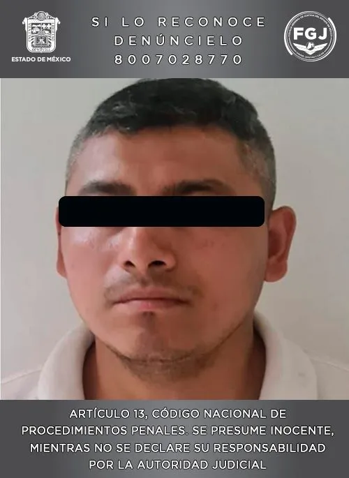 Detienen a Sujeto Tras homicidio de hombre en Chicoloapan Edoméx
