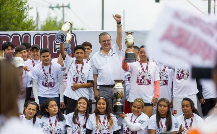 Marcelo Ebrard aseguró que él será el campeón en la encuesta